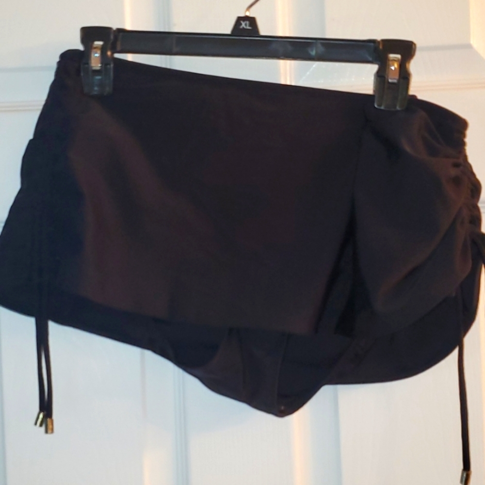 Women's black swim bottoms